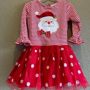 Santa Counting Daisies Dress